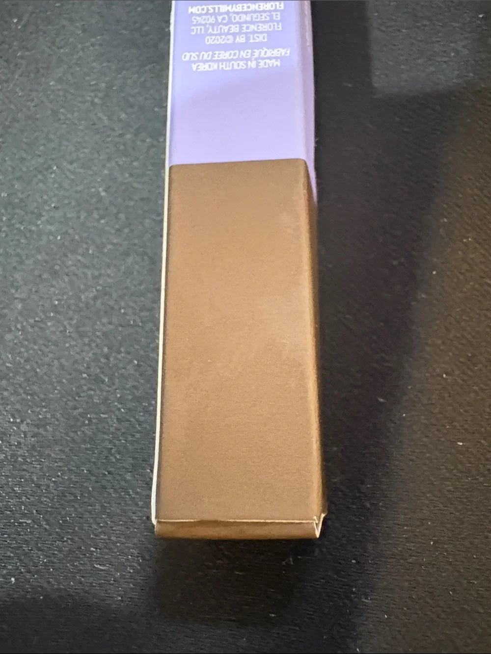 Florence by Mills Longwear Eyeliner - Lavender Packaging, brown pencil